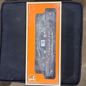 Lionel Trains 6-26906 Southern Pacific Flatcar with Corgi 57 Chevy Police Car